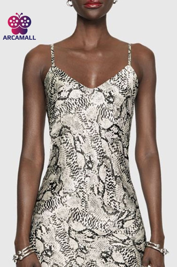 Women's Snake Print Dress