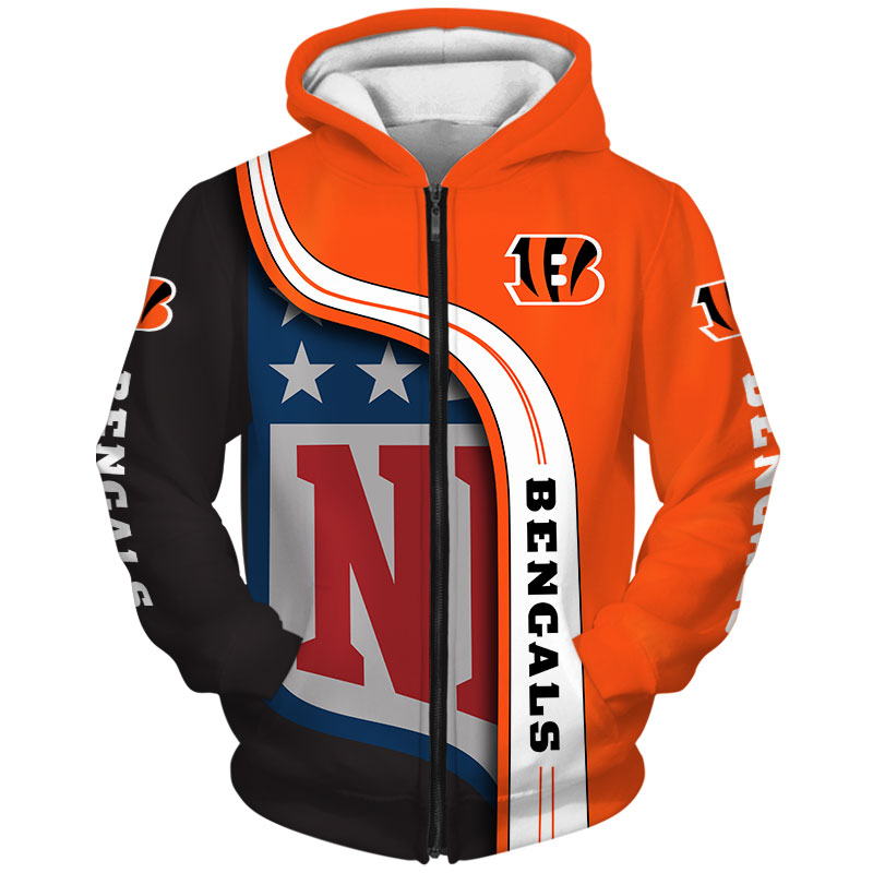 CINCINNATI BENGALS 3D HOODIE CCBB001