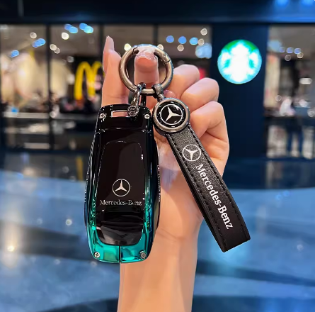 Benz Zinc Alloy Keychain