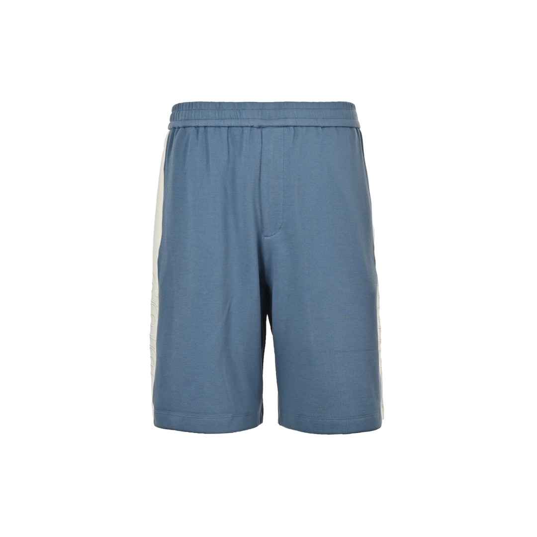 Dior 24ss side embroidered lettering contrast shorts