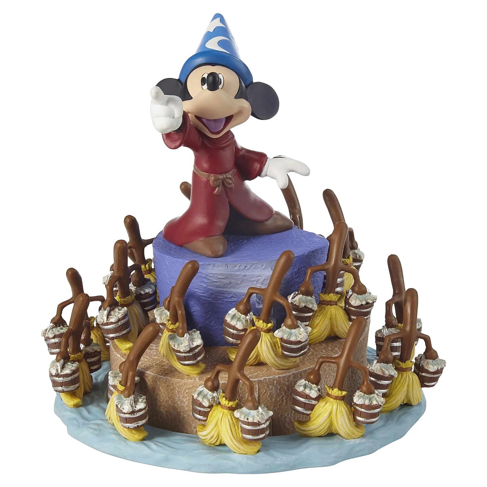 Precious Moments Disney Mickey Mouse Dream A Fantastic Dream Resin Rotating Musical
