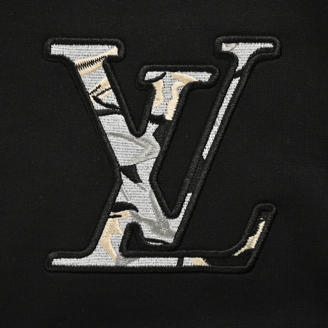 Louis Vuitton 24Fw ski logo embroidered crewneck sweatshirt