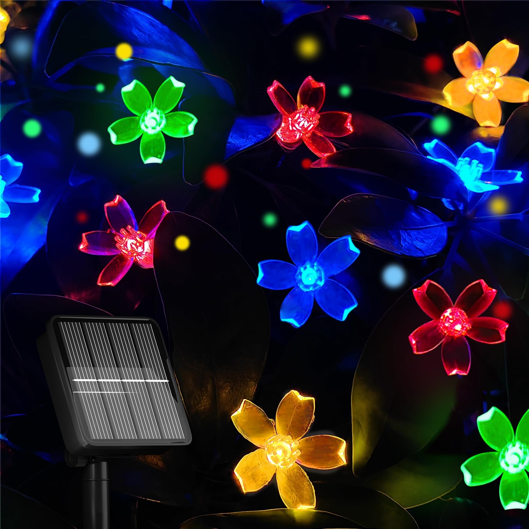Solar Flower String Lights Outdoor✨✨✨