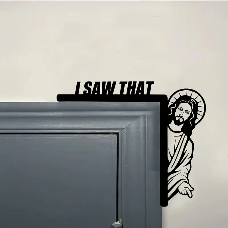 ON SALE🔥“I Saw That ”Jesus Sign Frame Decor-Buy 4 Free Shipping