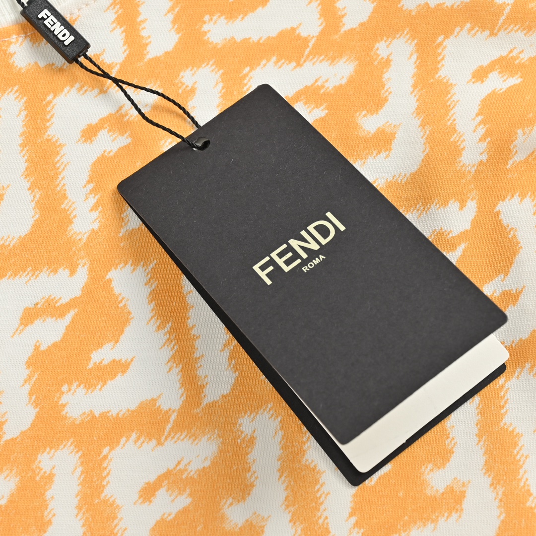 Fendi 24ss FF gradient print short sleeve