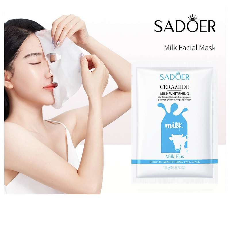 Milk mask Hydrating and moisturizing mask replenishes moisture to the skin