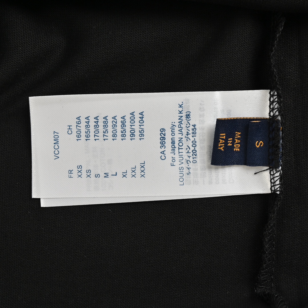 Louis Vuitton 24ss floral lettering embroidered short sleeve