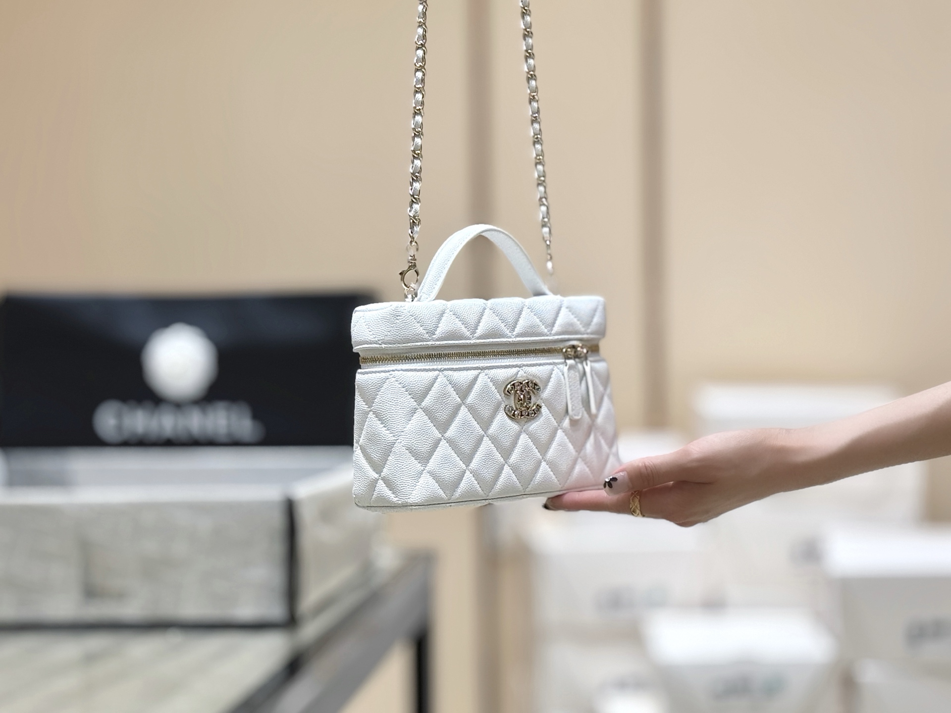 Chanel 25S Spring/Summer Series coco crush handle long box AP4590 00108
