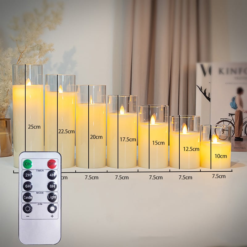 Real Flameless Candles LED Electronic Candle