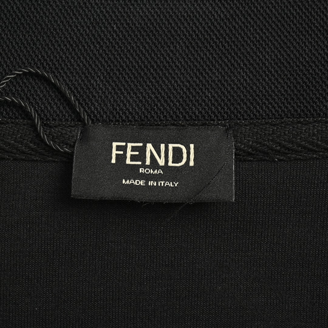 Fendi 24Fw small eye embroidery double F ribbon sports suit jacket