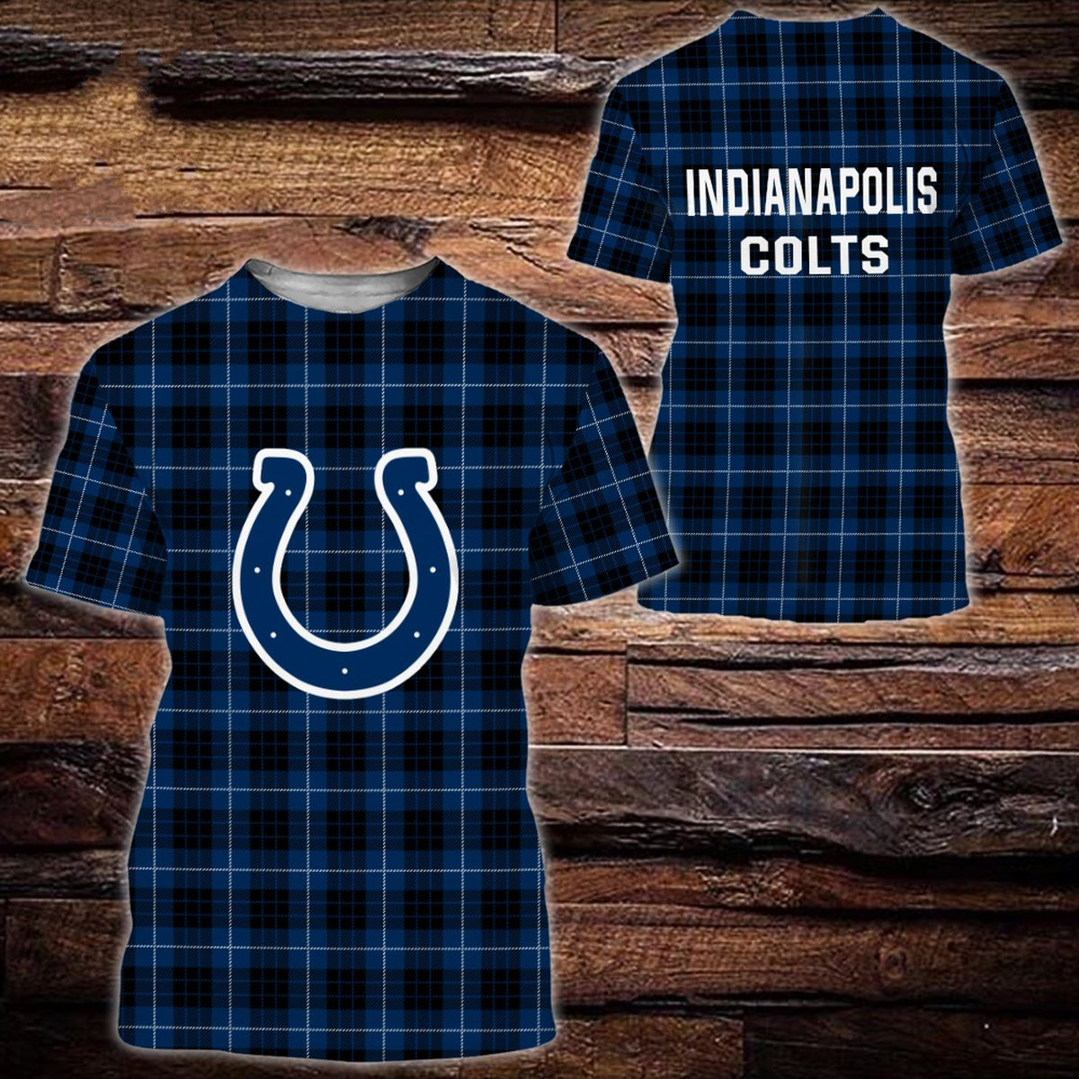 INDIANAPOLIS COLTS 3D HOODIE SKULL102