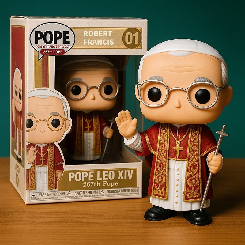 The 267th Pope Robert Francis Pop Figures