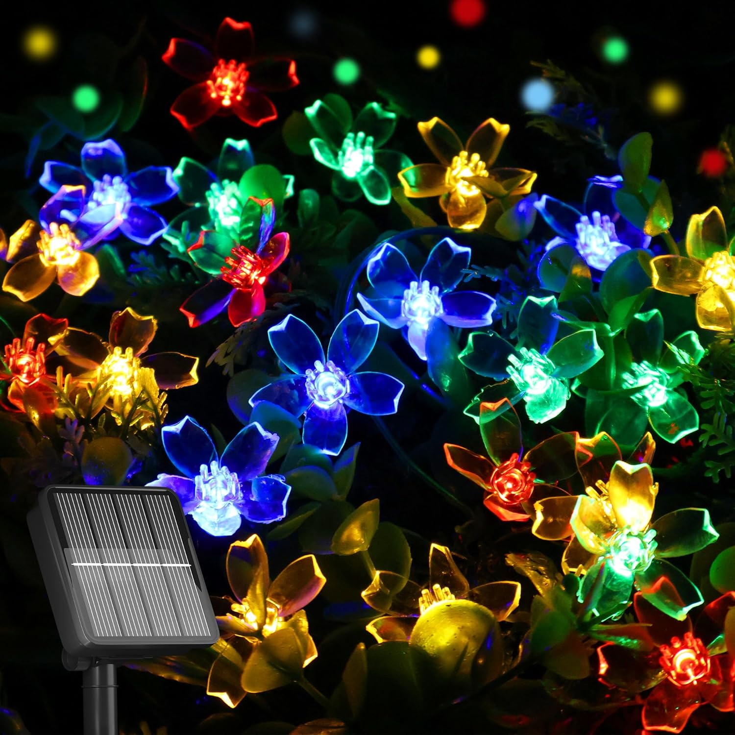 🔥ON SALE - 50% OFF🔥26FT 60 LED Flower Solar String Lights
