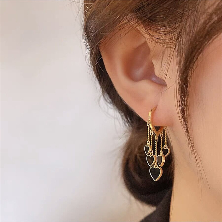 Black Long Tassel Earrings🎉BUY 1 FREE 1🎉