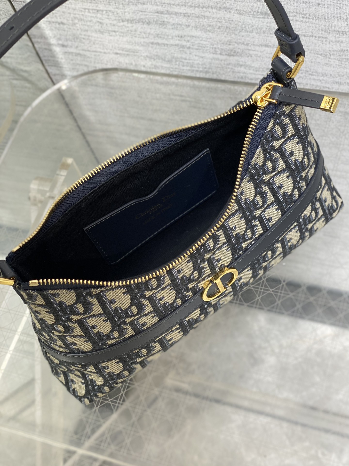 Dior Miss Caro Raffia Series Underarm Bag