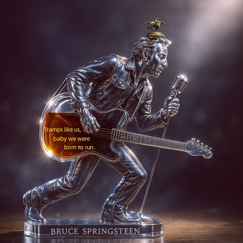 BRUCE SPRINGSTEEN Whiskey Bottle
