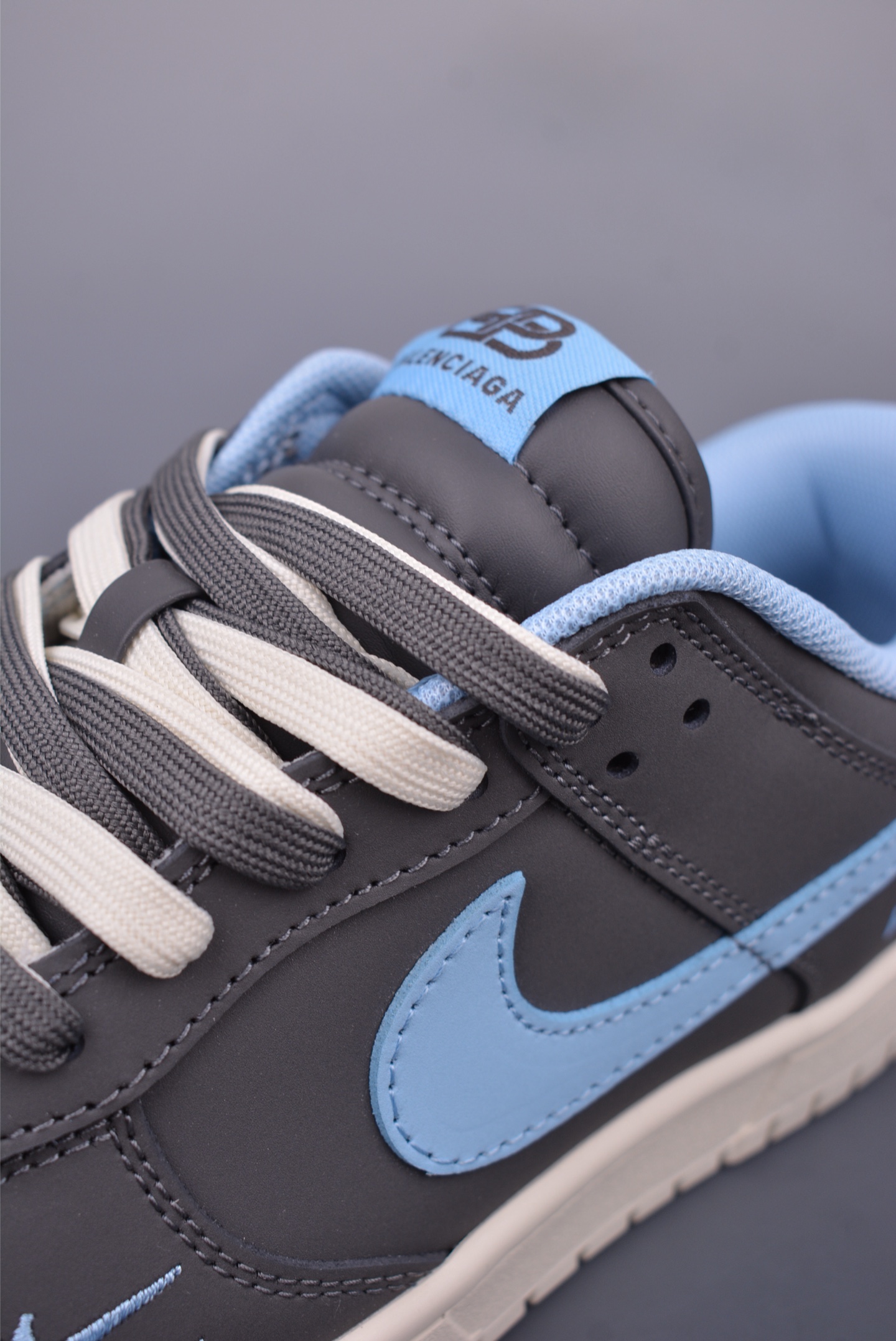 Balenciaga x Nike SB Dunk Low sneakers Gray Blue White FX1588-301