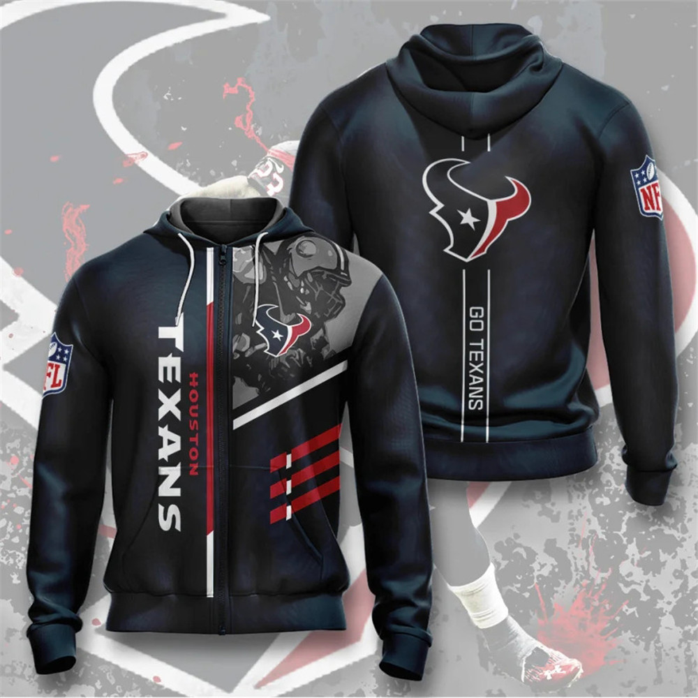 HOUSTON TEXANS 3D HOODIE HHTT009