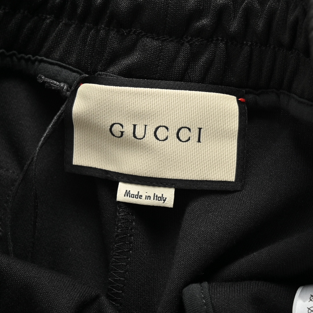 Gucci Classic Red and Green Web Trousers Set