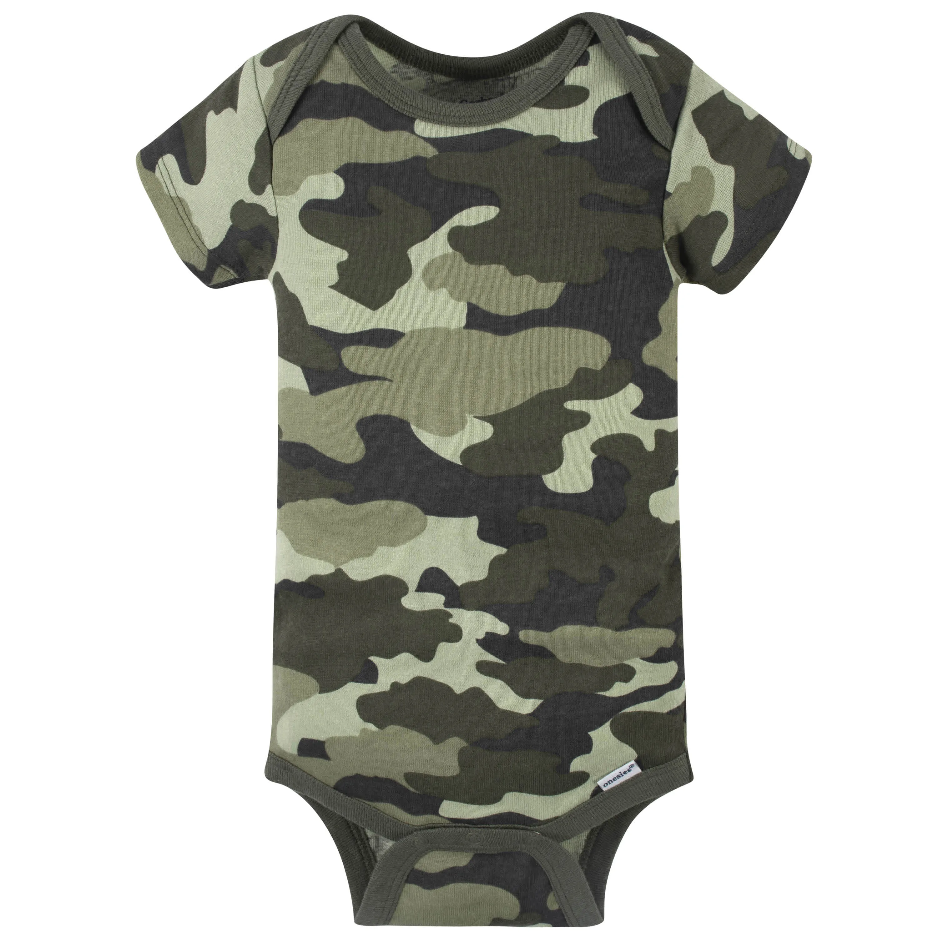 4-Pack Baby Boys Bear Short Sleeve Onesies Bodysuits