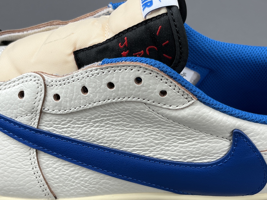 fragment design x Travis Scott x Air Jordan 1 Low OG SP AJ1 TS joint Fujiwara Hiroshi lightning hook 2.0 DM7866-104