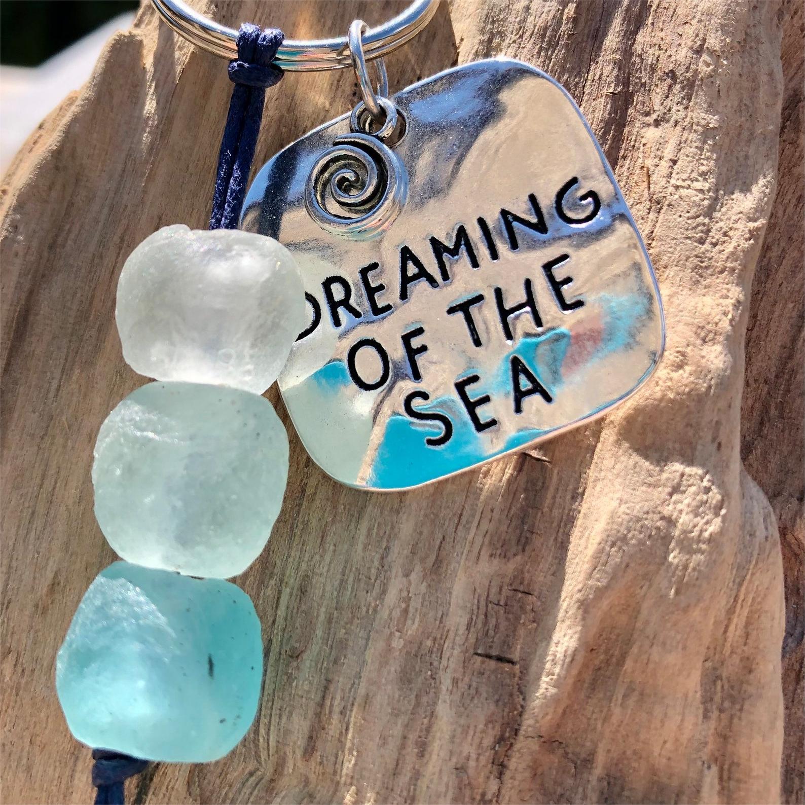 Holiday Gifts | SeaGlass Keyring🌊