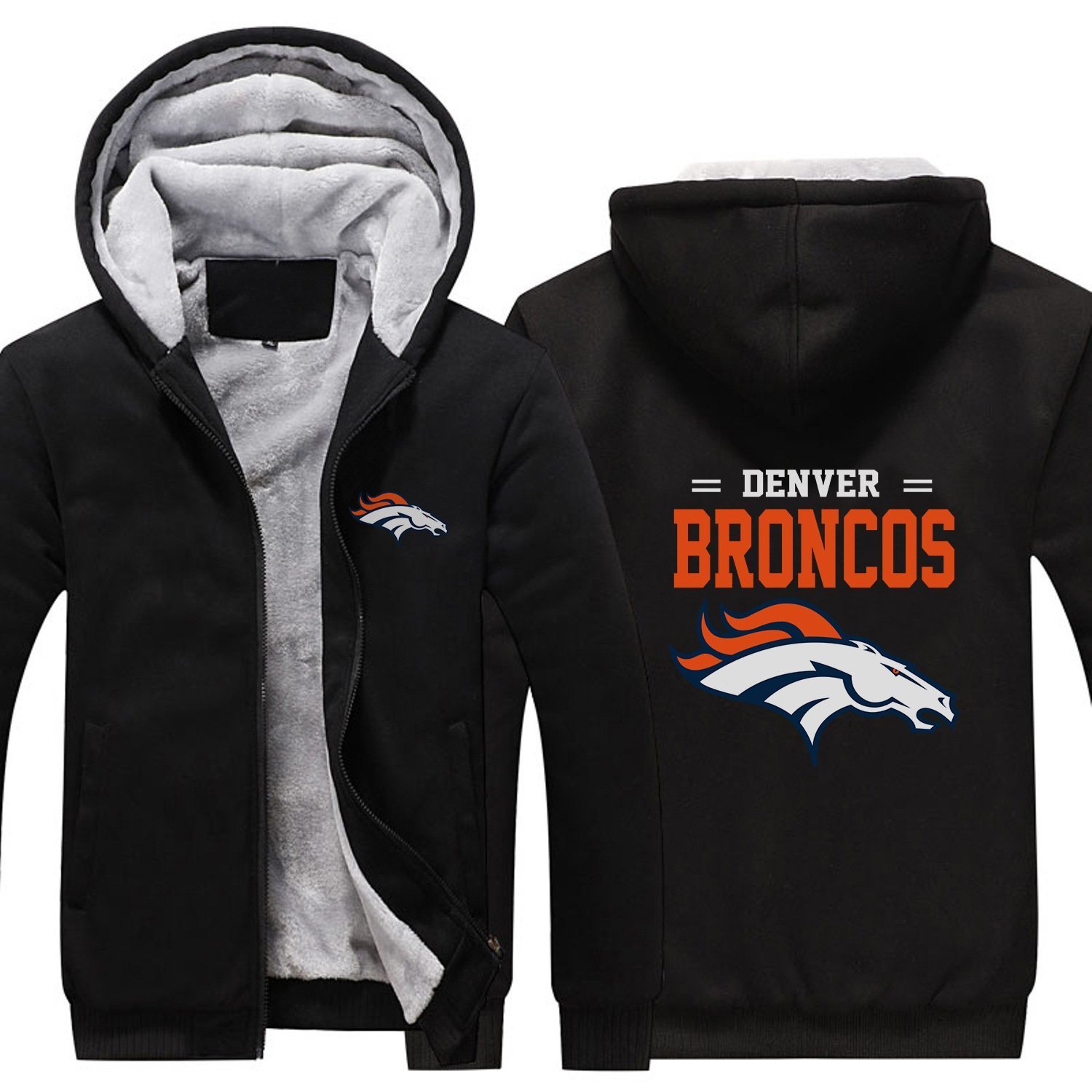 DENVER BRONCOS WINTER HOODIE