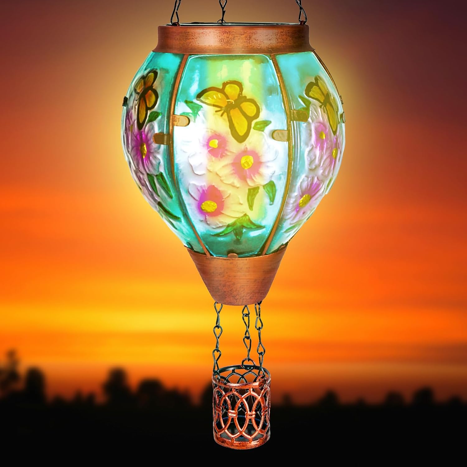 🔥ON SALE - 70% OFF🔥Hummingbird Solar Hot Air Balloon Lantern