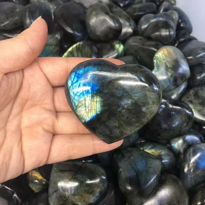 Natural Heart-shaped Crystal
