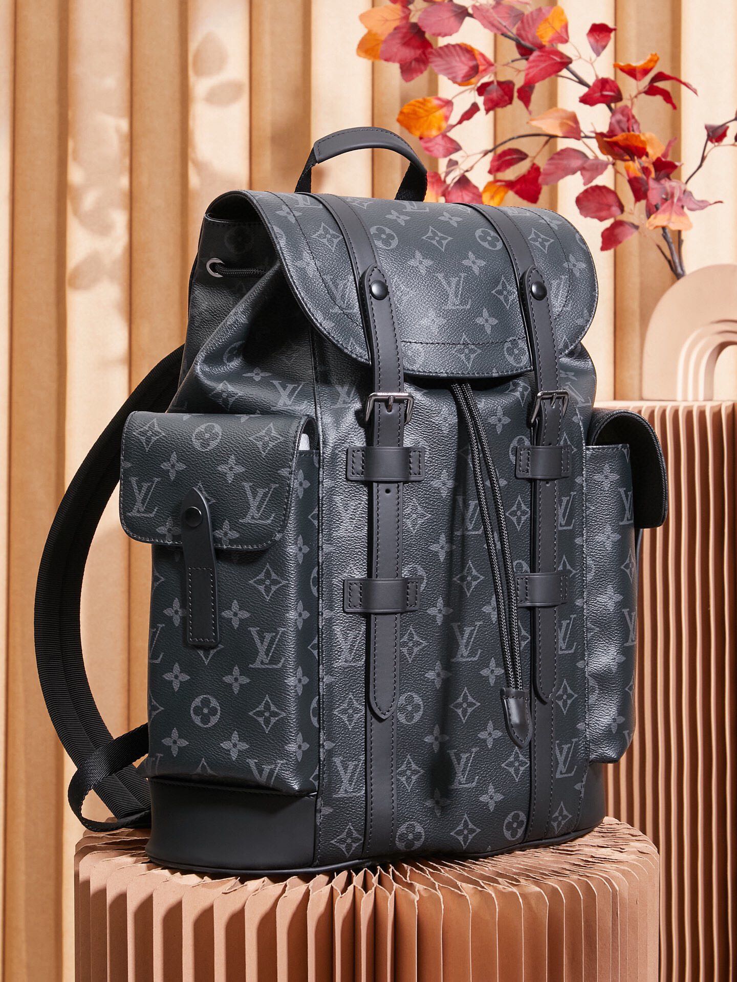 Louis Vuitton CHRISTOPHER Backpack M43735