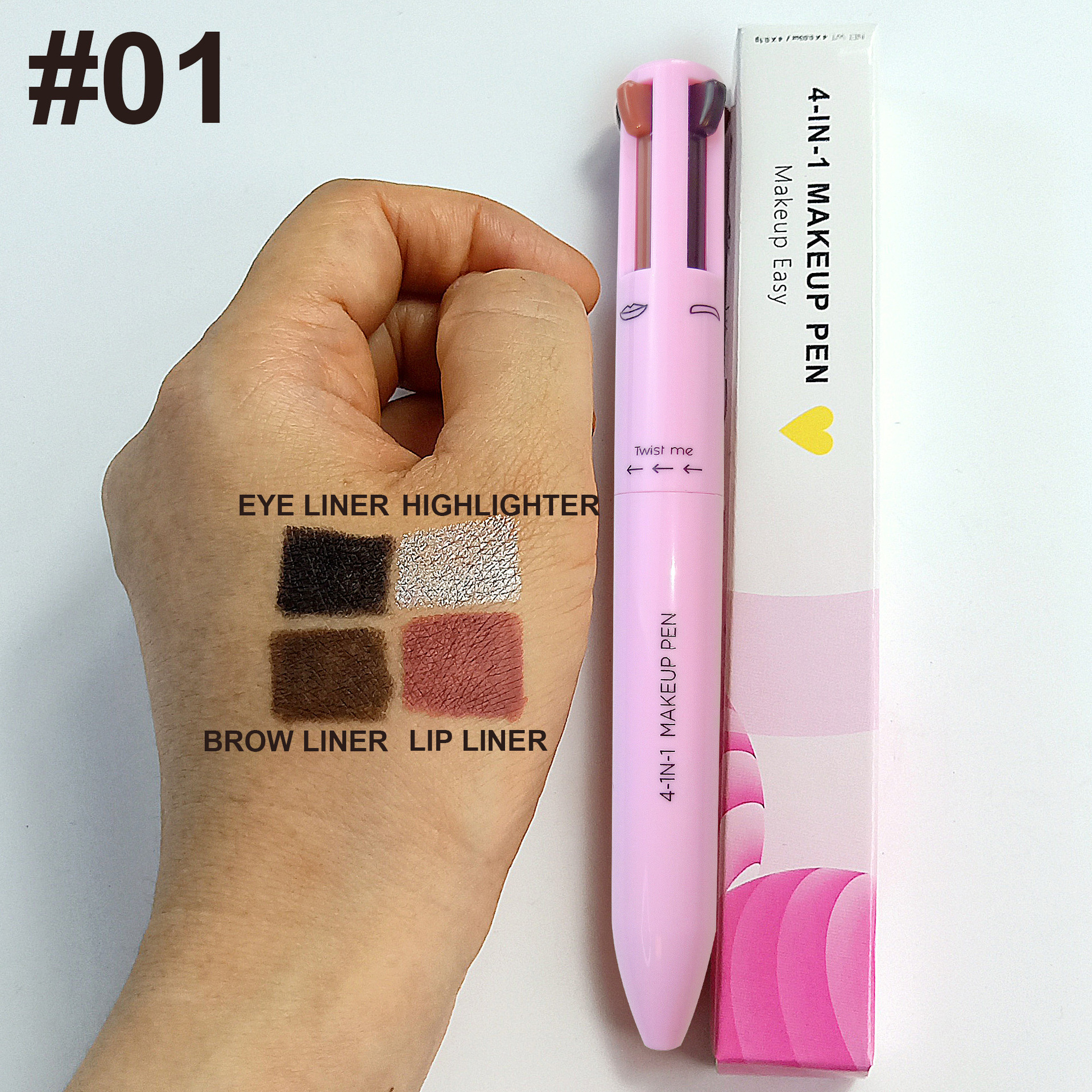 ✨4-in-1 Multifunctional Waterproof Makeup Pencil✨