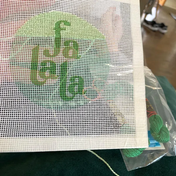 HoHoHo Christmas Needlepoint Canvas