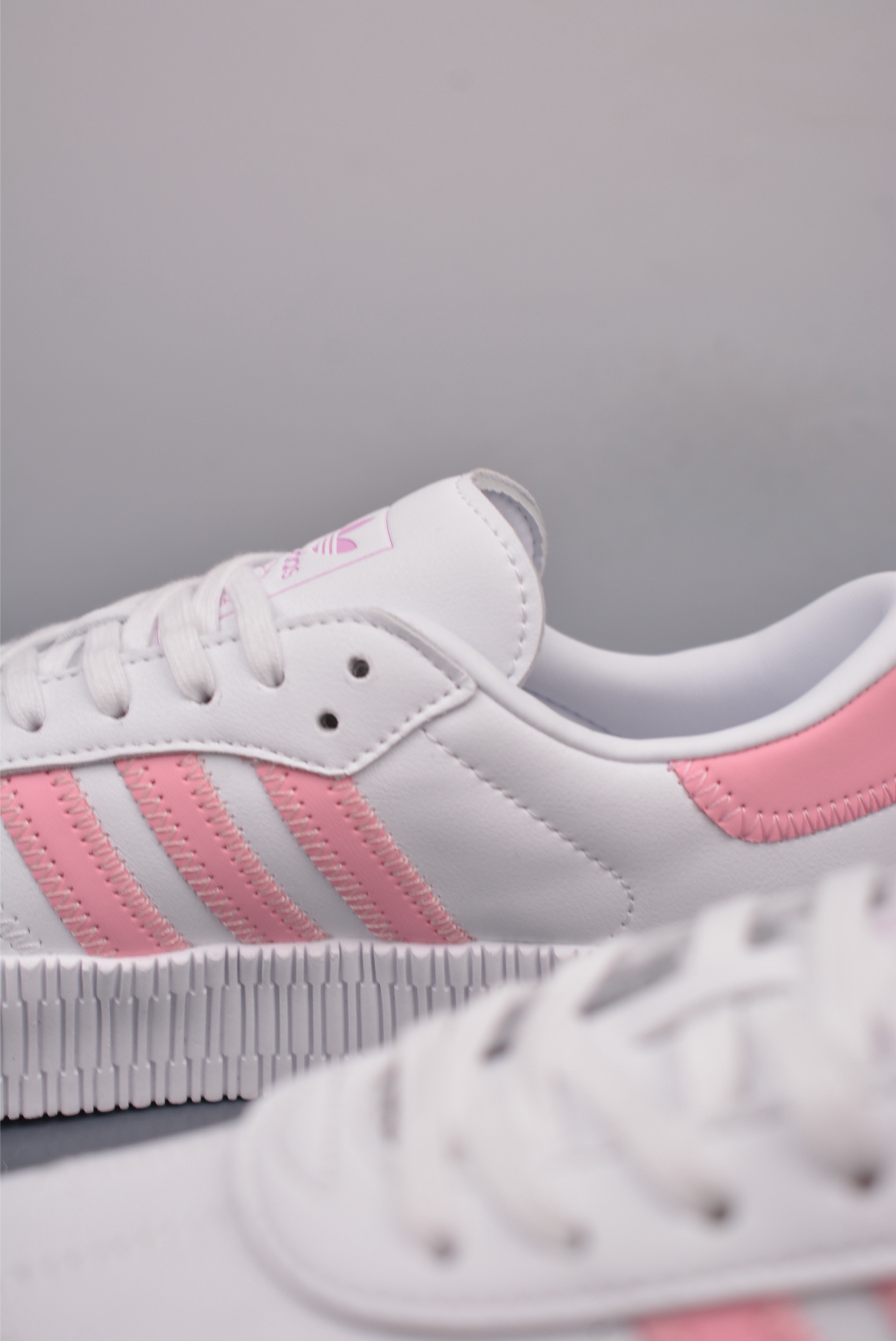 Adidas Originals Samba OG Leather White Pink FU7456
