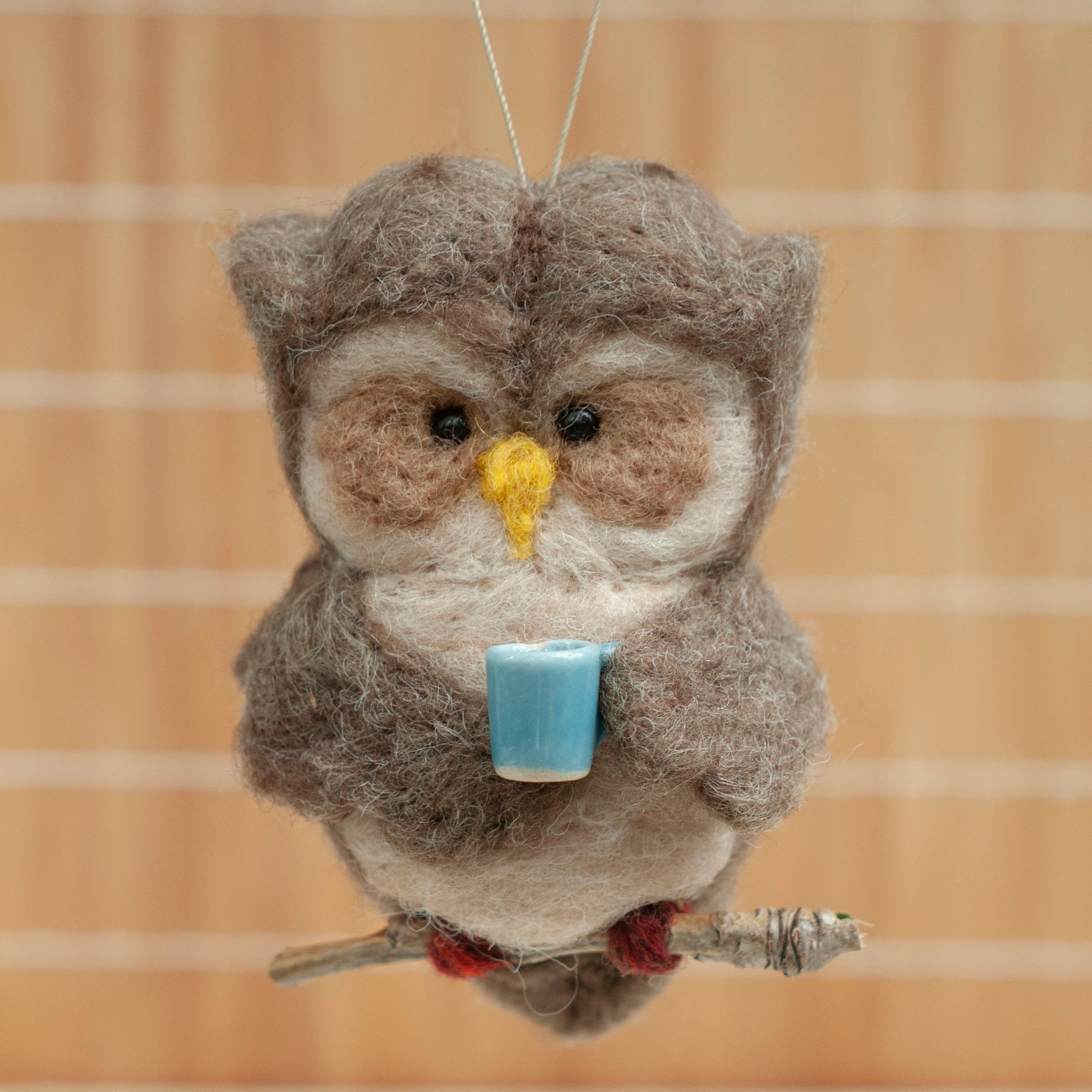 Needle Felted Animal Ornament