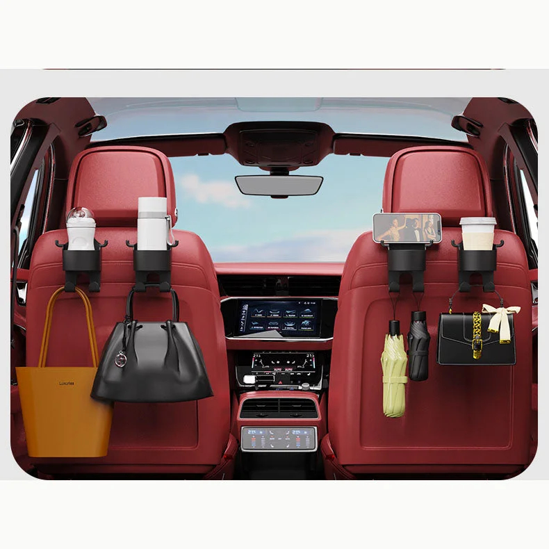 Car Accessories Rear Back Multifunctional Rear Small Hook Water Cup Holder