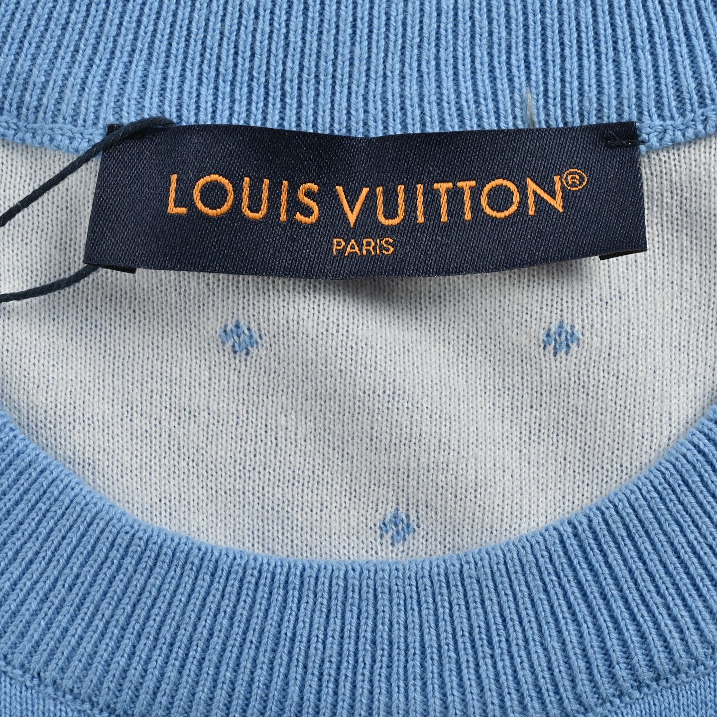 Louis Vuitton 25ss Ski Collection Gradient Monochrome Knit Short Sleeve