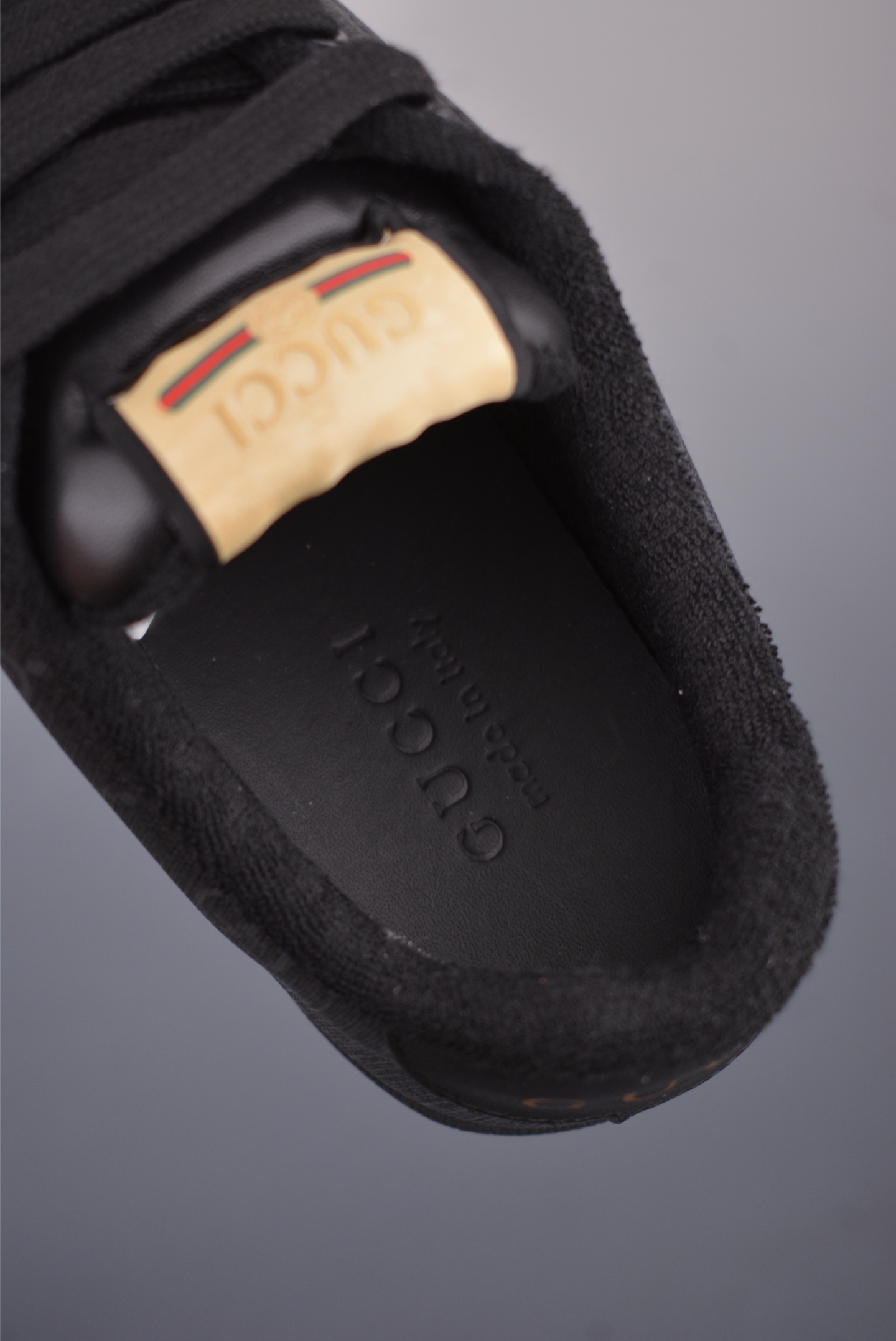 Gucci Screener GG Sneaker Low Black and Red