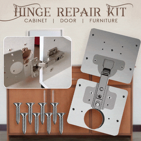 (🔥Early Christmas Hot Sale-48% OFF)Hinge Repair Kit(Buy 2 Get 2 Free)