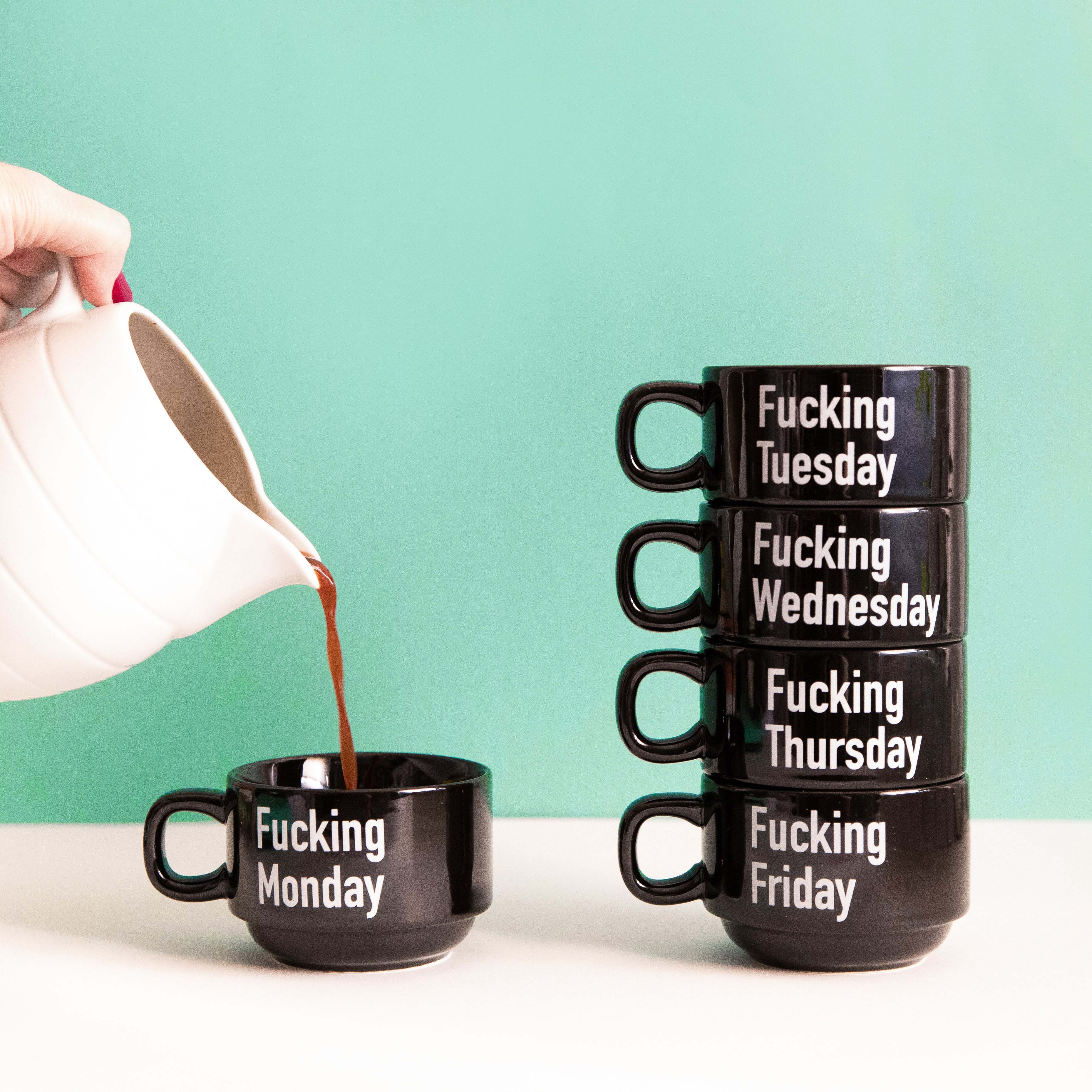 F*#cking Weekday Cups | Express Hatred For Each Day of  Week