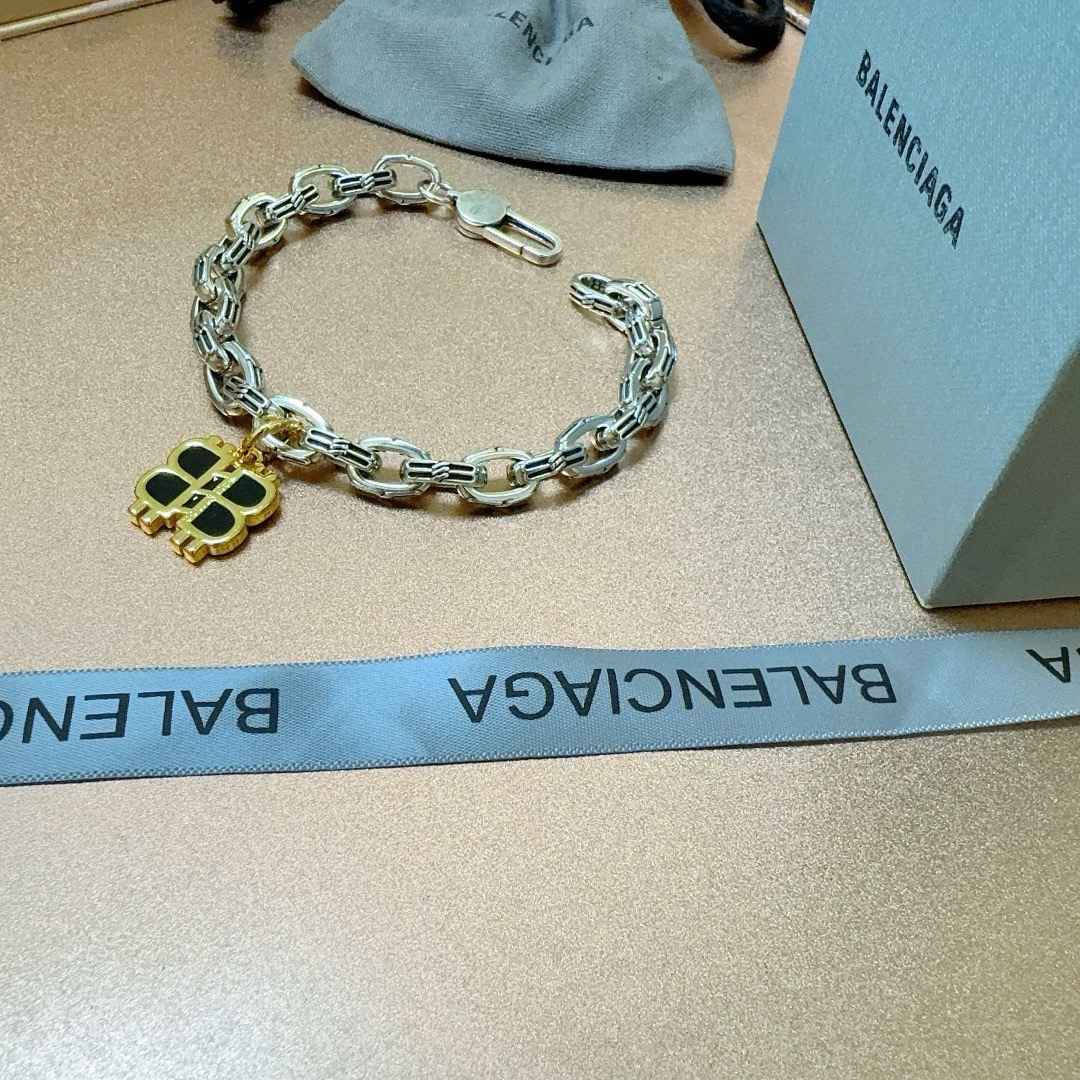 Balenciaga BB chain bracelet
