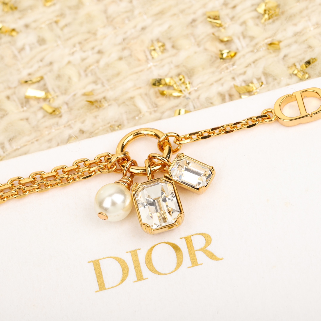 Dior Pearl and Diamond Bracelet