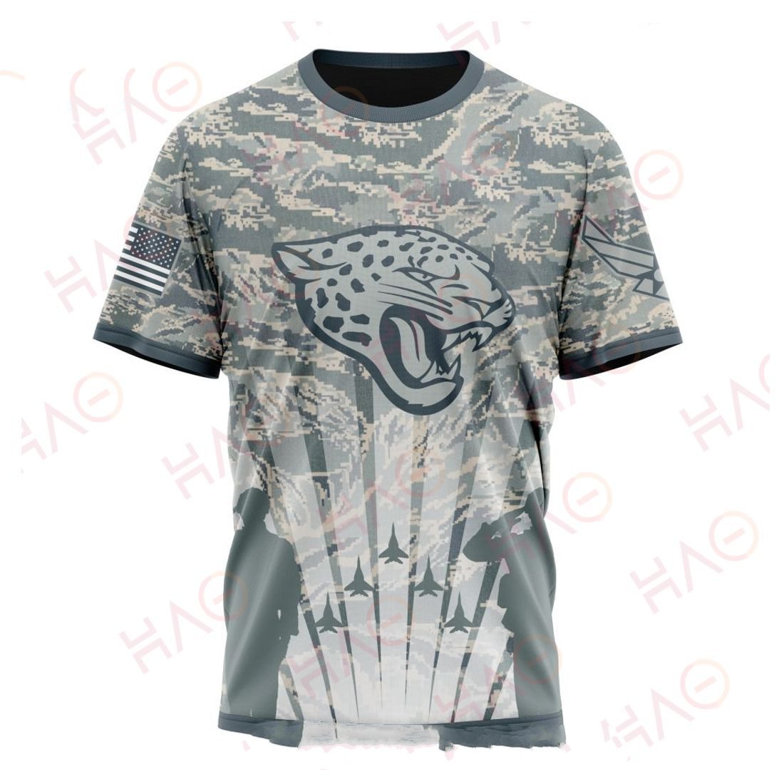 JACKSONVILLE JAGUARS 3D HOODIE US AIR FORCE