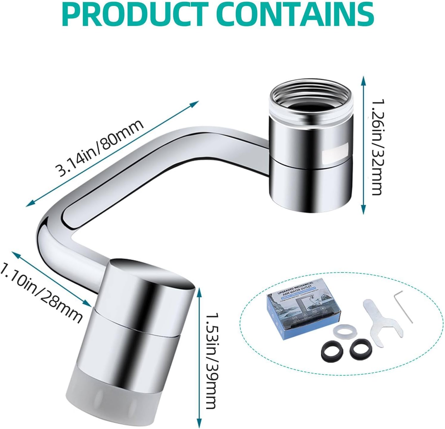 ✅✅Robotic Stainless steel Arm Faucet🔥 (Flash Sale - 50% Off)