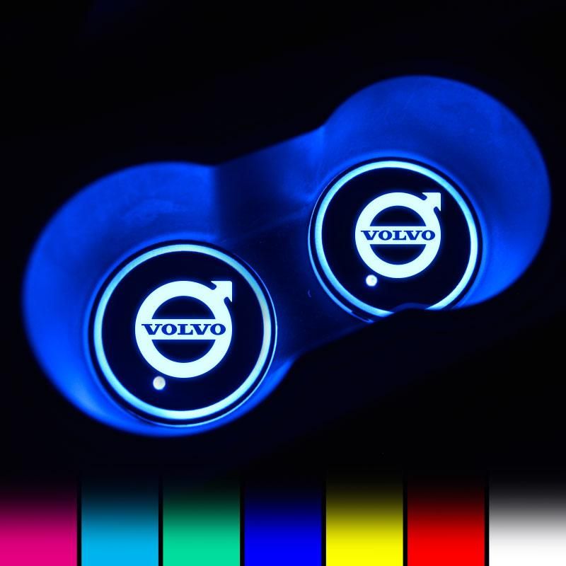 🚗Rainbow Light LED Car Coaster