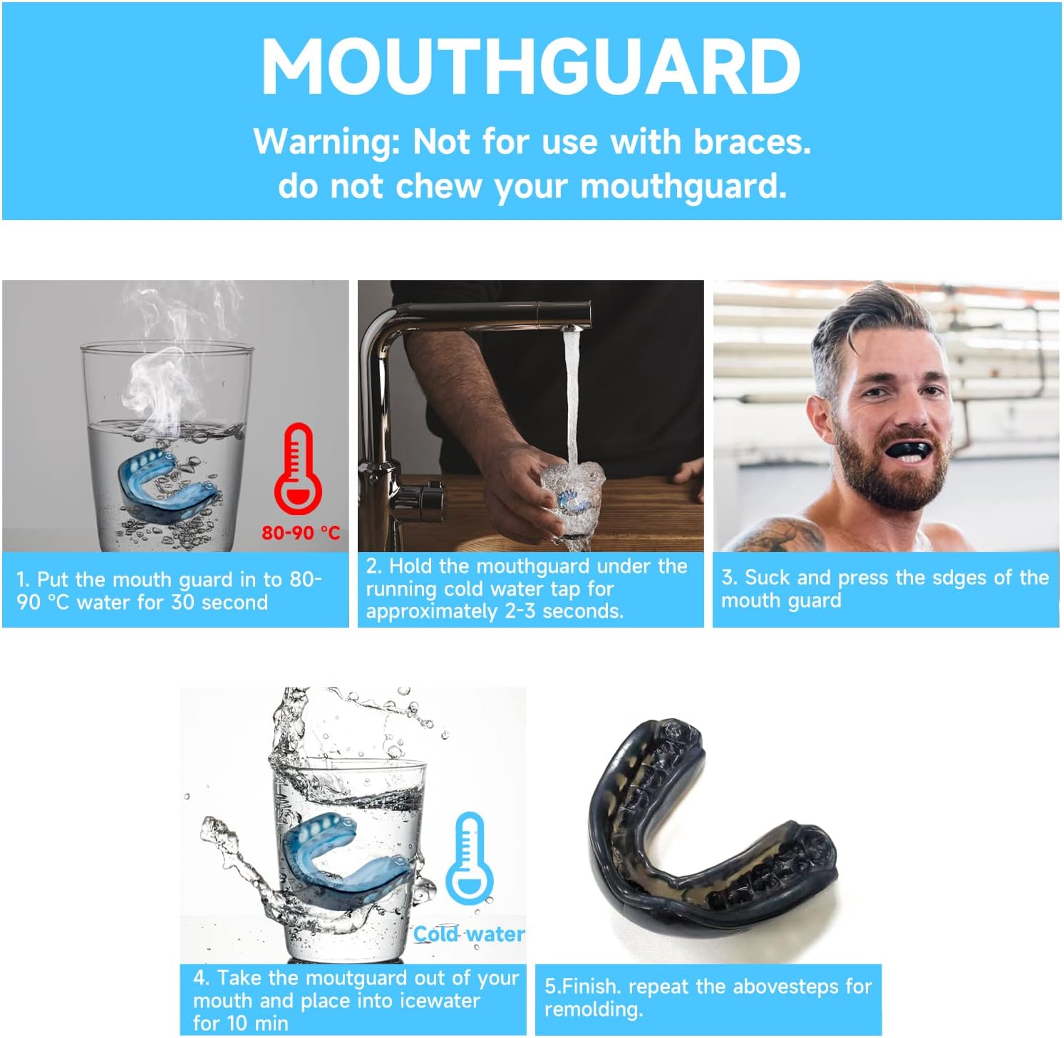 Adult and Youth Football Mouth Guard