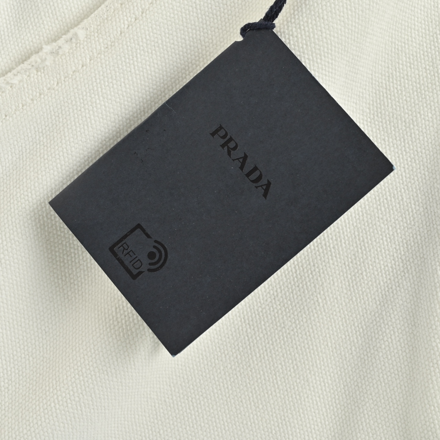 Prada 25ss triangle leather label lumberjack jeans