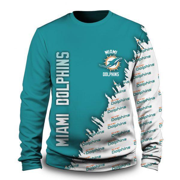 MIAMI DOLPHINS 3D HOODIE PRINTED VIP 36