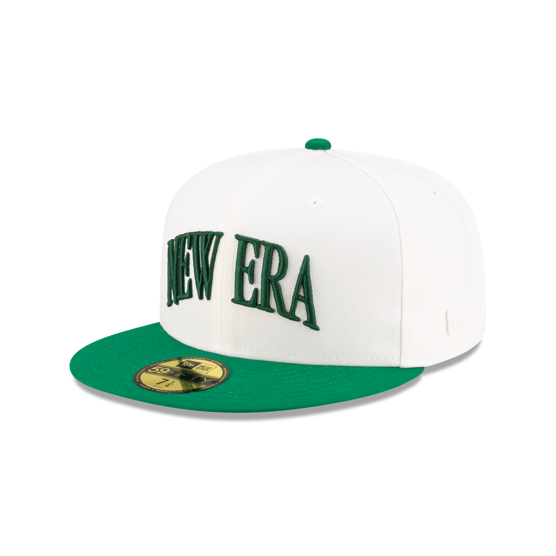 Sized College White 59FIFTY Fitted Hat