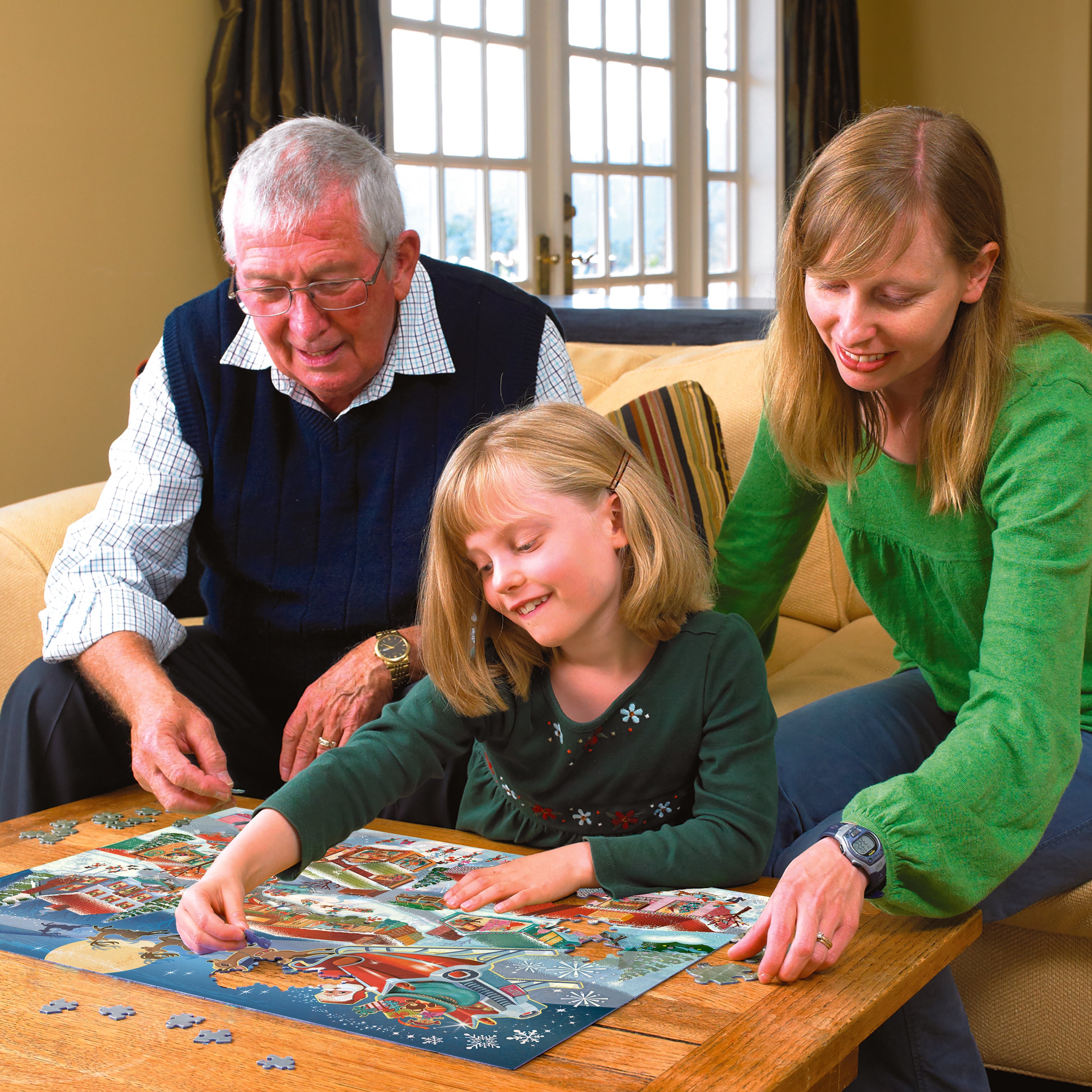 Santa's Flyby (Family) | Family Pieces 350