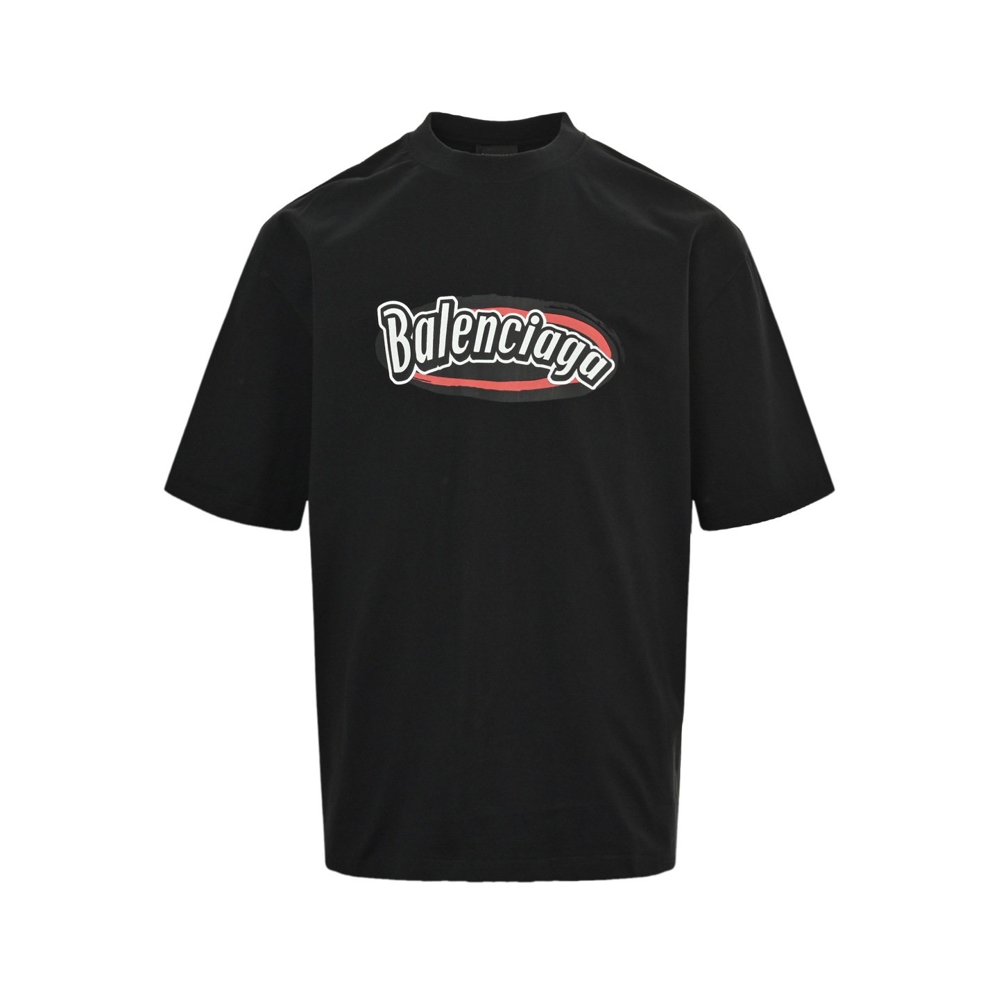 Balenciaga 25ss lettering logo short sleeve